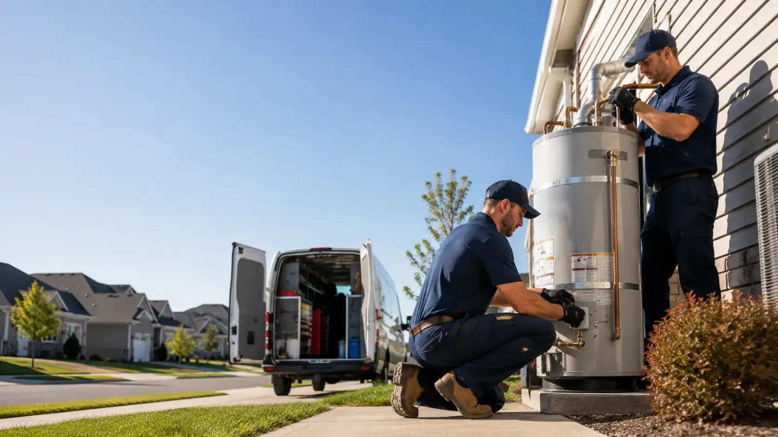 Water Heater Installation in Andover, MN